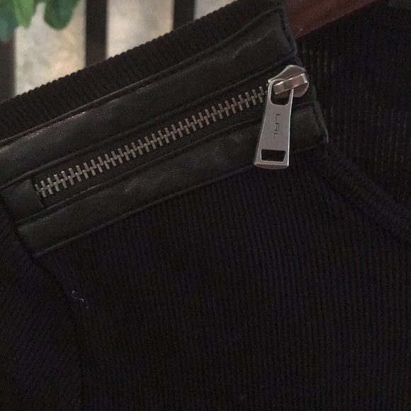 RALPH LAUREN DRESS TOP. Size Small. Black - Picture 3 of 5